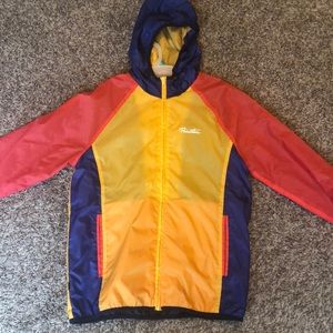 Cross color windbreaker